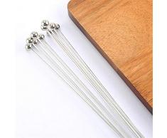 didatecar Rührblitz Schneebesen Edelstahl Kugel Manuelle Mischen Eggbeater Fleck Resistant Mixer Geruchssicher Rührer Mixer Küche Zubehör, Guter Helfer für Zubereitung von Desserts Classy Cozy