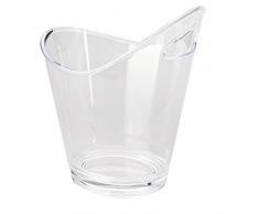 Sektkühler Sekt Kühler Champagner Champagnerkühler Acryl 4,5L transparent