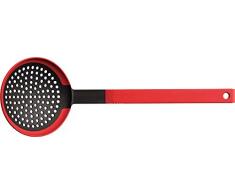 Woll KU006 Cook-it Schaumlöffel mit Glasfaserverstärktem Griff und Silikonlippe bis 260 Grad Hitzebeständig, 11 x 32 cm