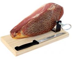 Serrano Schinken Gereift ohne Knochen 1 Kg - Mini Spanischer Schinken Jamonprive (Schinkenhalter nicht enthalten)