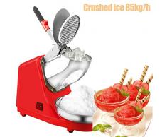 DBMGB Eiscrusher Elektrisch, EIS Zerkleinerer Elektrisch Mit Verstellbarer Doppelklinge, Ice Crusher Eismaschine Ideal für Dessertladen, Gewerblich und Häuslich