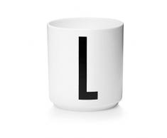 Design Letters - Becher - Buchstabentasse - Buchstabe: L - Porzellan - Arne Jacobsen