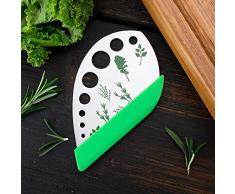 SHUGJAN Cutter Peeling Küchenschäler Praktische Looseleaf Edelstahl Utensil Herb Stripper Gemüse Blatt Remover Fach DIY Zubehör Hardware Reparaturwerkzeuge