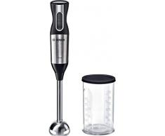 Bosch ErgoMixx Style – Stabmixer, 750 W, Drehzahlregler und Turbofunktion, Kuppel mit vier Klingen Ohne Zubehör