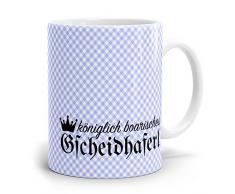 Drucksaal Bayerische-Kaffeehaferl-Bayern-Tassen-Becher-Tasse Kaffeetasse Bayerisches Gscheidhaferl