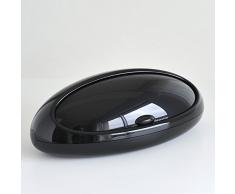 Alessi GNAM Brotkasten aus thermoplastischem Harz, schwarz