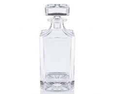 Geschenke 24 Whiskykaraffe Luxus aus Kristallglas - personalisiertes Whiskygeschenk - eine originelle Geschenkidee mit Gravur für Männer