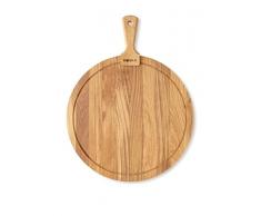 Boska Servierbrett rund Friends L, Käsebrett Eiche, Durchmesser 402 mm