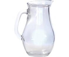 EDELSTEIN WASSER GRUNDMISCHUNG FORTE 5-tlg SET. 300g WASSERSTEINE zur Wasseraufbereitung AMETHYST + ROSENQUARZ + BERGKRISTALL + ZEOLITH + 1,0 L Glaskrug Karaffe + Zubehör. 90032-2