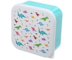 Dinosaurier-Brotdosen 3er Set / Frühstücks-Box für Kinder/ Jungen (Schule/ Kindergarten)