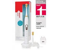 edel+white Sonic Generation 8 Winner Schallzahnbürste ZAHNREINIGUNGSEHR GUT (1.5) Stiftung Warentest 01/19 verlieh die GesamtbewertungGUT (1.9) Haltbarkeit und UmwelteigenschaftenGUT (2.0)