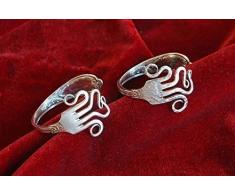 Gabel-ArmspangeFeuer und Flamme - Schmuck aus Silberbesteck