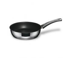 Berndes Schmorpfanne Injoy Special Edition 28 cm, hoher Rand, Pfanne für Induktion, Edelstahl, antihaft-beschichtet