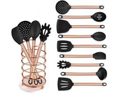 FXY Küchenutensilien-Set, BBQ-Werkzeug-Set, Kochutensilien (Gold)