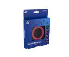 Playstation Metall Untersetzer, Weißblech, Mehrfarbig, 1 x 9 x 9 cm