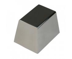 Städter Rechteck Dessertform, Edelstahl, Silber, 6x4.5x4.5 cm