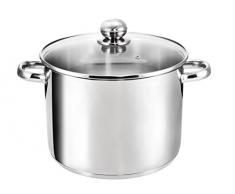 Kopf XXL Induktion Kochtopf Grandis, Ø 24 cm, Höhe 20 cm, 9 Liter, Edelstahl