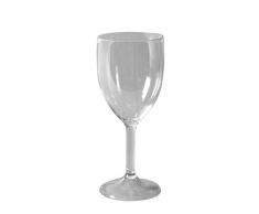 Bo-Camp Deluxe Wineglass - Weinglas für Weißwein Polycarbonat 2 Stück