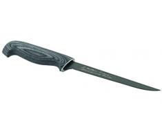 Marttiini Finnisches Filetiermesser, Klinge 15 cm, Pakka-Holz Griff, Lederscheide, 901115