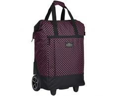 KEANU Einkaufstrolley Grand Punta Shopper XL Damen Herren Tasche Einkaufsroller Korb Handgepäck Flugreise Bahnreise Sauna - 40 Liter Big Wheel - FARBAUSWAHLer Big Wheel - Farbauswahl