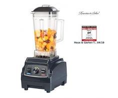 Rosenstein & Söhne Blender: Profi-Retro-Standmixer, 1.500 W, 2 l, BPA-frei, bis 28.000 U/Min. (Milchshake Mixer)