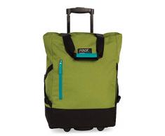 Fabrizio Einkaufstrolley Punta Wheel-Shopping-Roller 52 cm 36 Liter 2 Rollen Grün