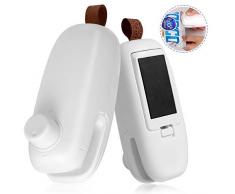 Mini-Beutelschweißer, Hand-Vakuumierer, 2-in-1 Hitzeversiegler und Schneider, tragbarer Beutel-Wiederverschließer für Plastiktüten, Lebensmittelaufbewahrung, Snacks, Frischebeutel