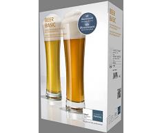 Schott Zwiesel 120012 Beer Basic 2-teiliges Weizenbierglas Set klein, Kristall, farblos, 2er Set