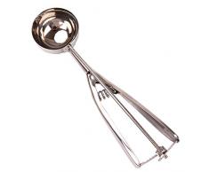 XBR Sommer Eisportionierer Eiscreme Löffel Edelstahl Eiscreme Eiscreme Eiscreme Eiscreme Eiscreme Eiscreme Eiscreme Eiscreme Verzierung Kekse Löffel Wassermelone Sahnelöffel für Restaurant zu Hause