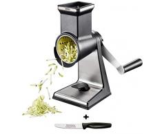 Gefu Geschenkset Trommelreibe TRANSFORMA® + Edelstahlstyling Universalmesser