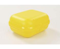 TUPPERWARE To Go Twin gelb Brotdose Box Behälter Dose Brot Größe 3