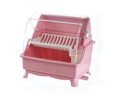 XYSQWZ Abtropfgestell Geschirr 2 Etagen, Geschirrabtropfgitter mit Schwenkbarem AusgießEr Geschirr Abtropfkorb für EIN Lufttrocknen auf der Arbeitsplatte mit Besteckkorb