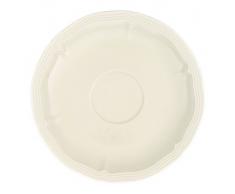 Villeroy & Boch Manoir Untertasse, 15 cm, Premium Porzellan, Weiß