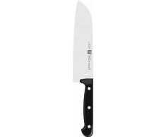Zwilling 34917-181-0 Twin Chef Santokumesser, Rostfreier Spezialstahl, Zwilling Sonderschmelze, genietet, Vollerl, Kunststoff-Schalen, 18 cm