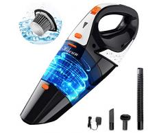 Handstaubsauger,Hikeren Akku Staubsauger Kabellos,5000PA100W Nass&Trocken Handstaubsauger Akku,2500mAh Lithum-ion mit Wasserdichtem Filter,Doppelfiltration für Tierhaare,Liquid,Car.