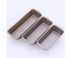 Alician Backformen Kohlenstoffstahl Rechteckig Golden Toast Brottopf Nonstick Cheese Toast Backform klein