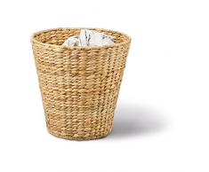 Adam Schmidt Papierkorb rund, Hellbraun, Ø 27cm x H 27cm