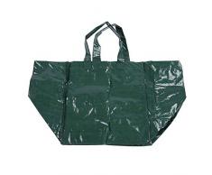 SKTNWH Faltbarer Blatt-Korb-Abfall-Abfall Sackt Behälter-Dosen-Garten EIN