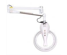 Professioneller Standtrockner 950w Verstellbarer Bodentrockner Mit Rollenden Rädern 360 ° Drehung 60 Minuten Einstellung Perm Konditionierung Und Pflege,Weiß, 67 x 167 cm,3