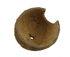 JBL 61511 Kokosnuss-Schale als Höhle für Aquarien und Terrarien, Cocos Cava 1/2 M