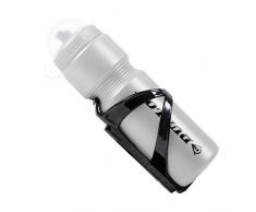 Dun lop Trinkflasche 750 ml Kunststoff mit Flaschenhalter Silber