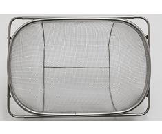 Fagor Colaexten Edelstahl Spülensieb Abtropfsieb Küchensieb Spülbeckensieb-ausziehbar 34-55cm, 26-34cm