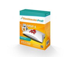 10 Staubsaugerbeutel MSP4 von Staubbeutel-Profi® kompatibel zu Swirl M40, Swirl M49 & Org. Miele Typ G/N GN HyClean 3D