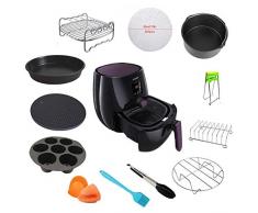 Airfryer Zubehör 7 Zoll Für 3.7-5.8qt Air Fryers, 12 Stück Heißluftfritteuse Air Fryers Zubehör Backen Kuchen Korb Grill Pizza Dish