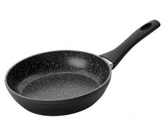 IBILI Bratpfanne Natura 16 cm, Aluminium, schwarz