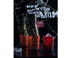 Spiegelau & Nachtmann, Whisky-Becher, 348 ml, Kristallglas, Farbe: Rot, Punk, 100056