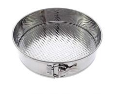 SIDCO Springform Edelstahl Backform Tortenring Kuchenform Backrahmen rostfrei Ø 23 cm