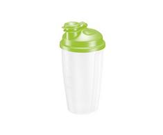 Westmark 4 tlg. Salat-Set: 1x Salatschüssel mit Deckel, 1x Dressingbecher bzw. Dessingshaker, 1x 2-tlg. Salatbesteck