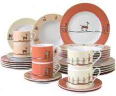 CreaTable 12856, Serie Nature, Geschirrset Kombiservice 30 teilig