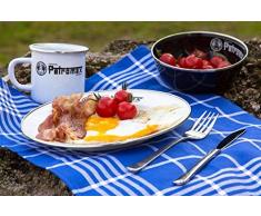 Petromax Emaille Teller (2 Stück im Set) (weiß)